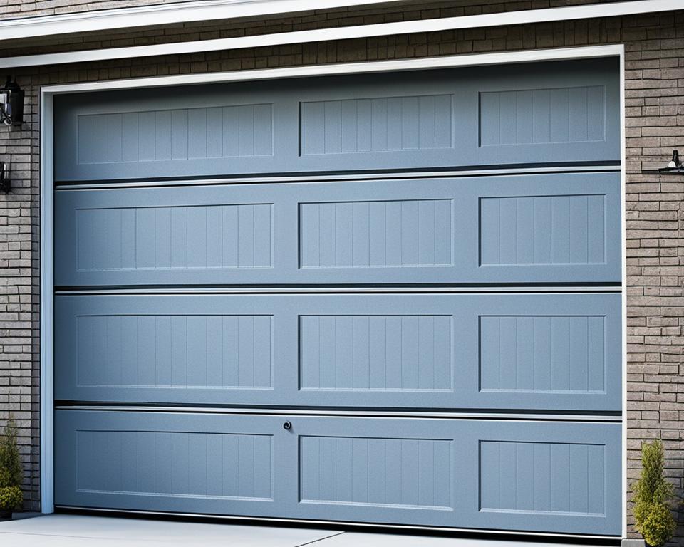 Secure Garage Door Reinforced struts