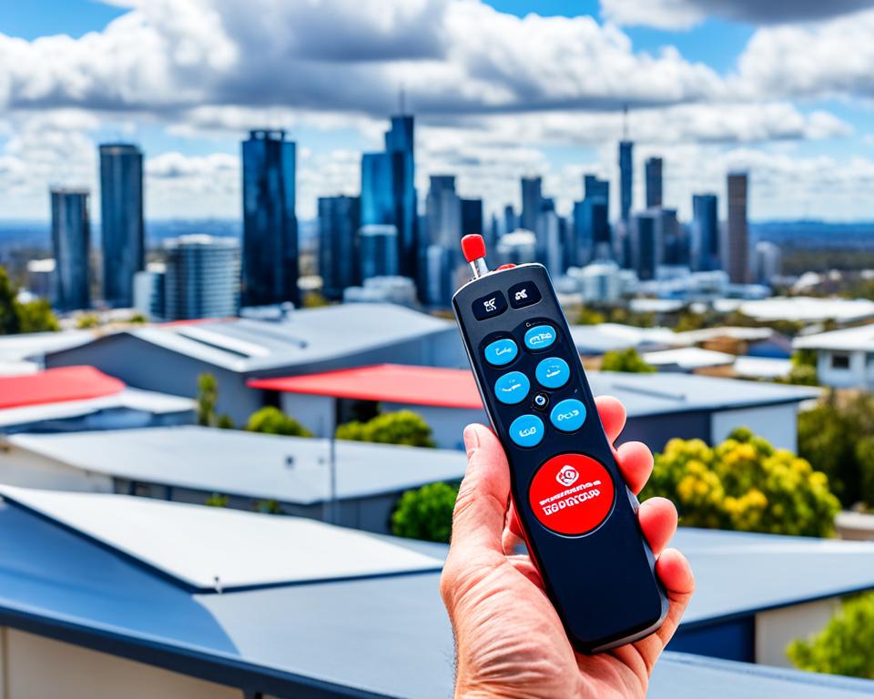 remote control for garage door north brisbane