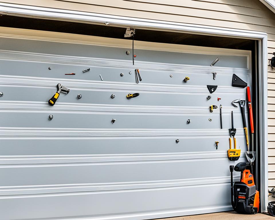 DIY garage door repair