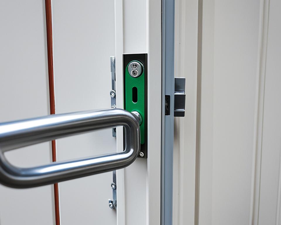 roller door lock In australia