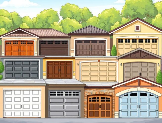 Options for replacement garage doors