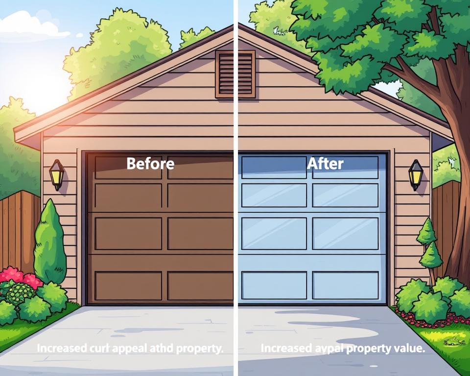 investment return on garage doors