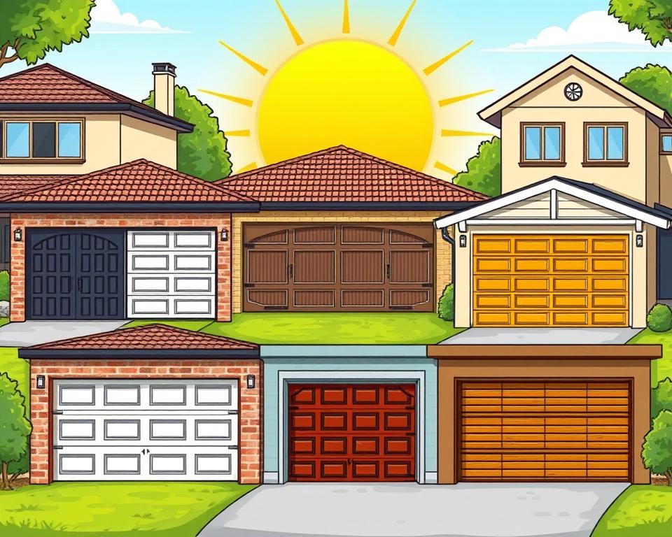 inexpensive garage door choices